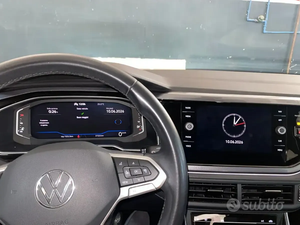 Usata VW Polo 95 CV (69 kW) 2023 Nero Utilitaria