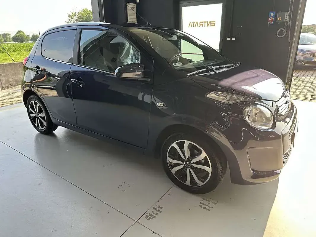 Usata Citroën C1 Shine 69 CV (50 kW) 2018 Blu/azzurro Utilitaria