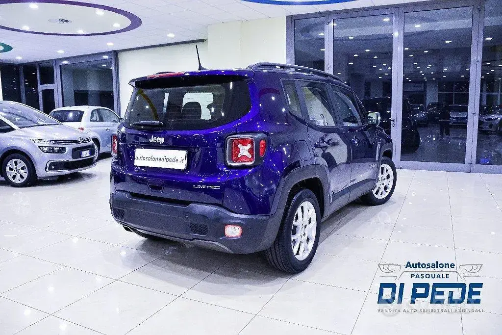 Usata Jeep Renegade Limited 131 CV (96 kW) 2021 Blu SUV