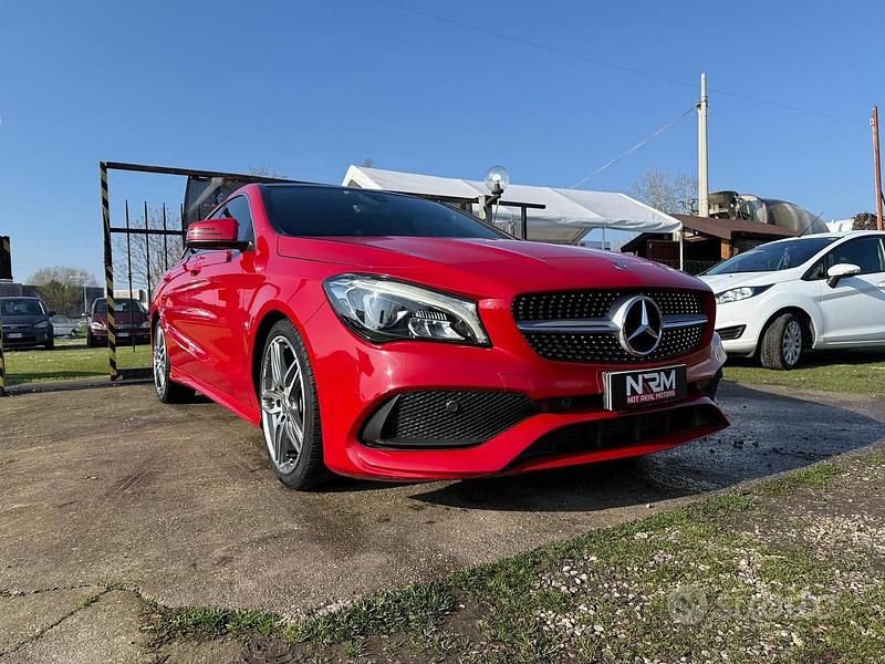 Usata Mercedes CLA220 Premium 177 CV (130 kW) 2016 Rosso Berlina