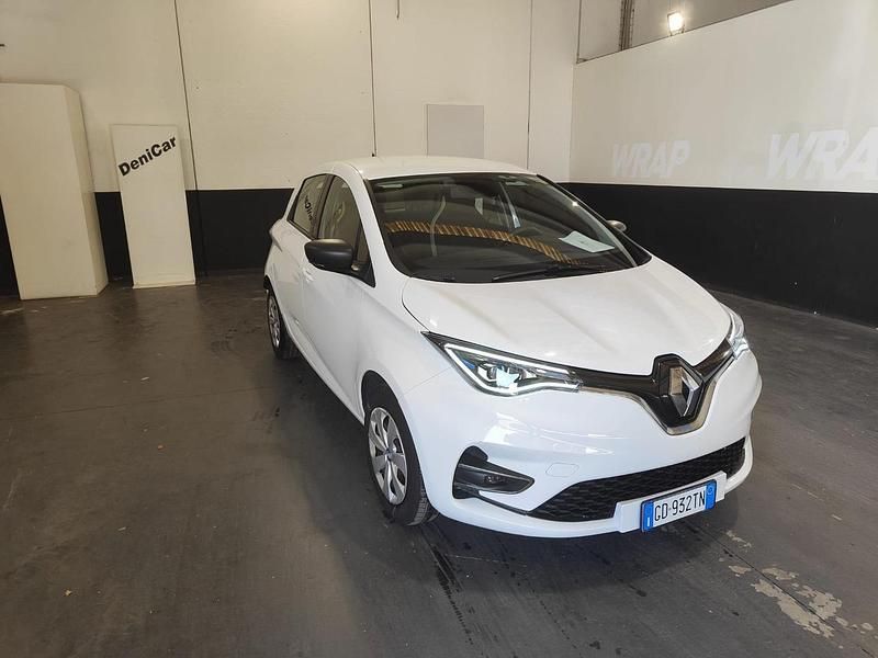 Usata Renault Zoe Life 50 kW (69 CV) 2020 Bianco Utilitaria