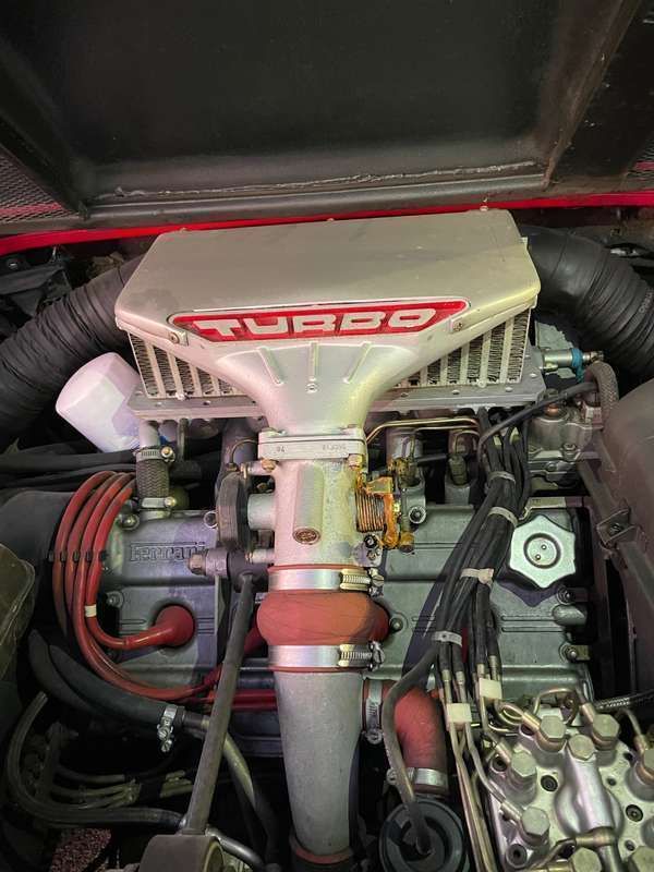 Usata Ferrari 208 254 CV (186 kW) 1987 Rosso Coupé