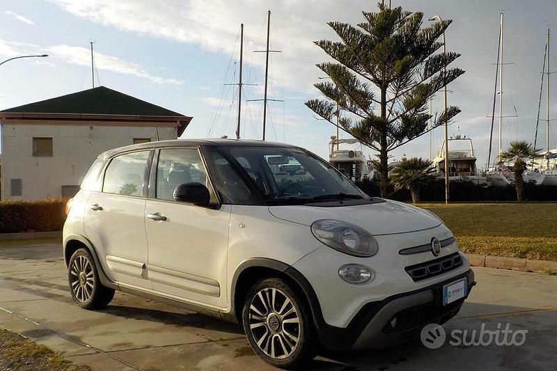 Usata Fiat 500L Cross 120 CV (88 kW) 2018 Bianco Monovolume
