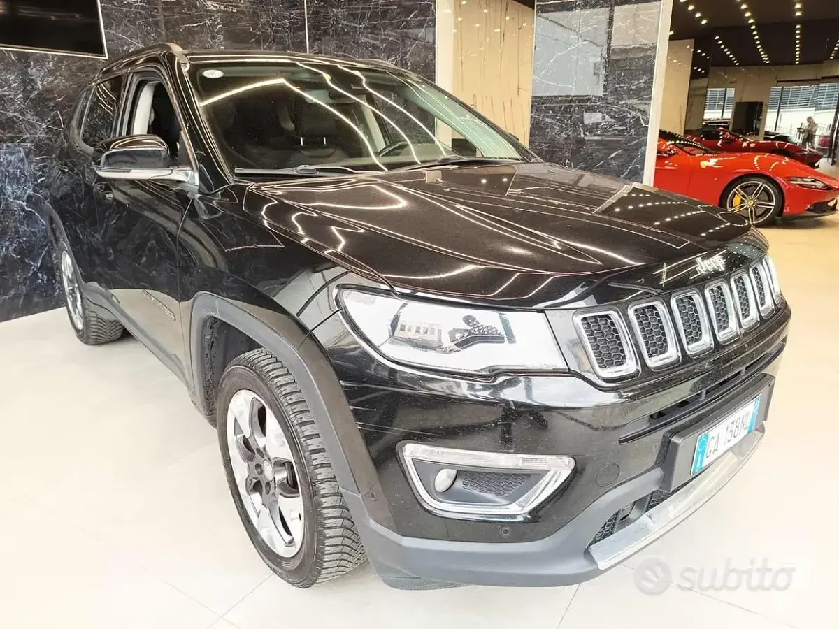 Usata Jeep Compass Limited 140 CV (102 kW) 2020 Nero SUV