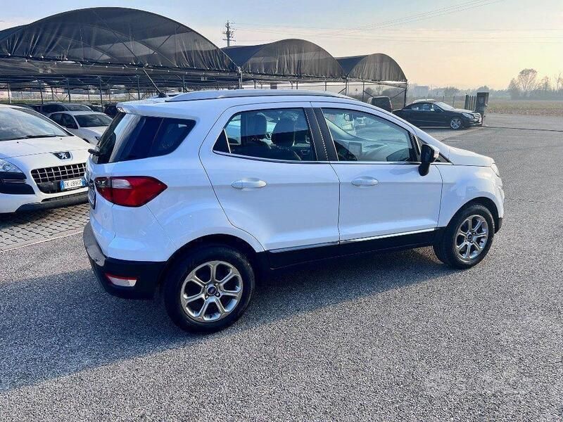 Usata Ford Ecosport Titanium 100 CV (73 kW) 2019 Bianco SUV