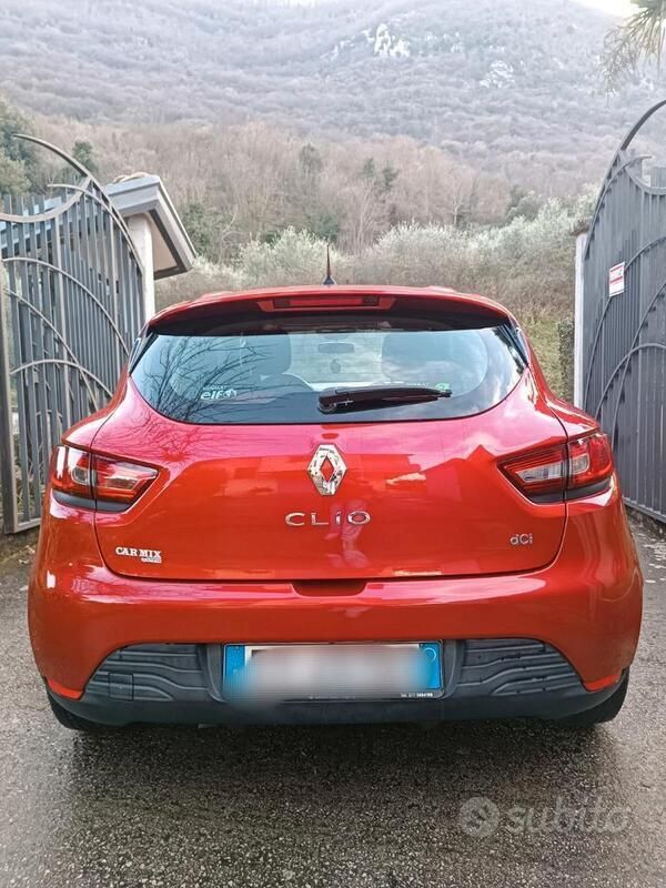Usata Renault Clio IV 75 CV (55 kW) 2014 Rosso Berlina