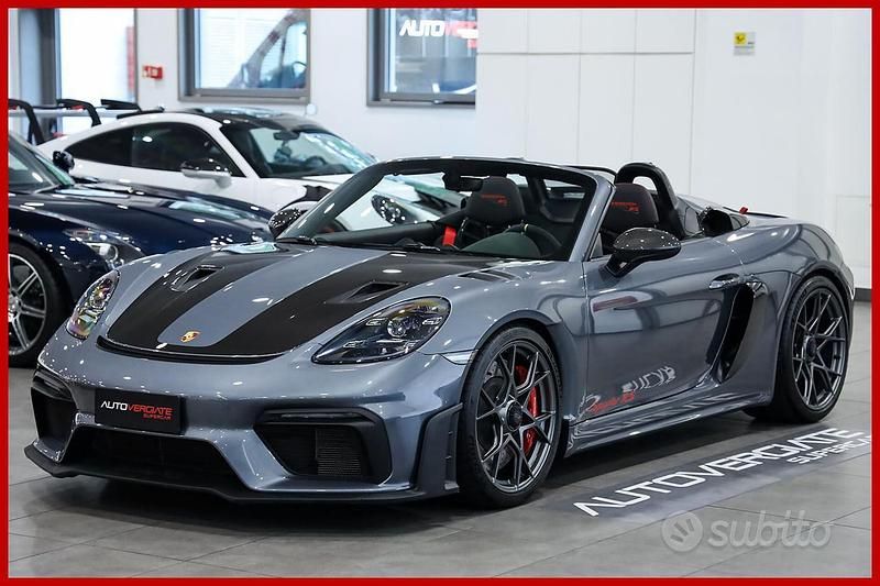 Usata Porsche 718 Spyder 500 CV (367 kW) 2024 Grigio Cabrio