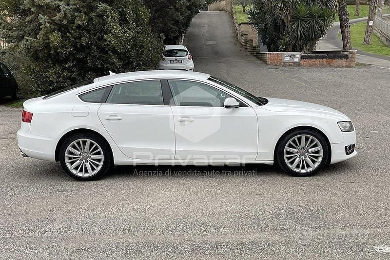 Usata Audi A5 Advanced 190 CV (139 kW) 2011 Bianco Berlina