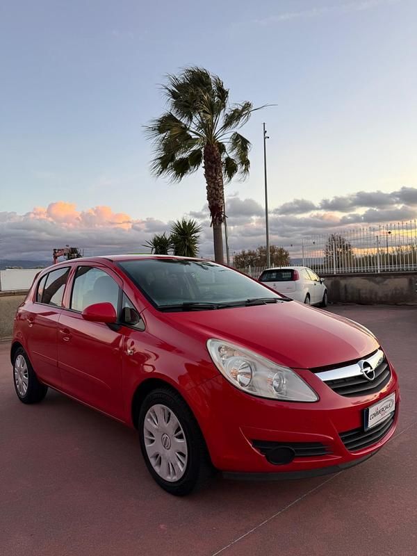 Usata Opel Corsa 80 CV (58 kW) 2008 Rosso Utilitaria