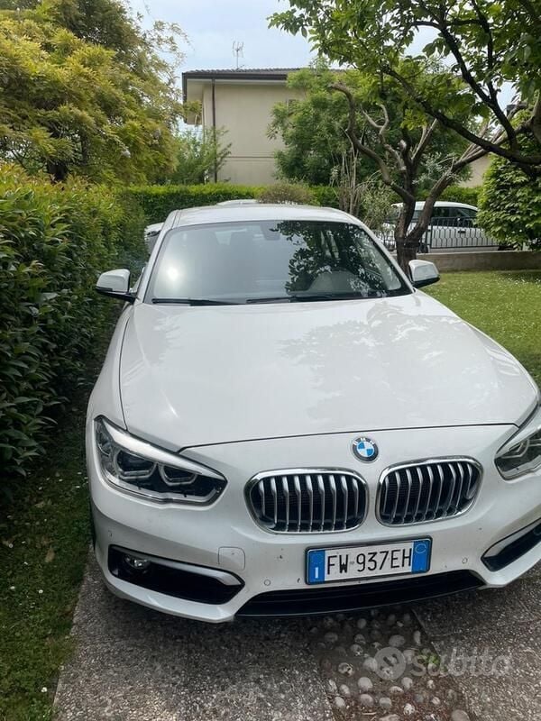 Bianco Usata 2019 BMW 118 Sport Line Due volumi | 17.000 € (Super prezzo) - Immagine 1/4