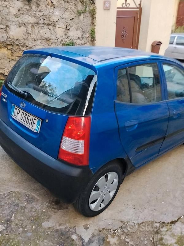 Usata Kia Picanto 2004 Blu Utilitaria