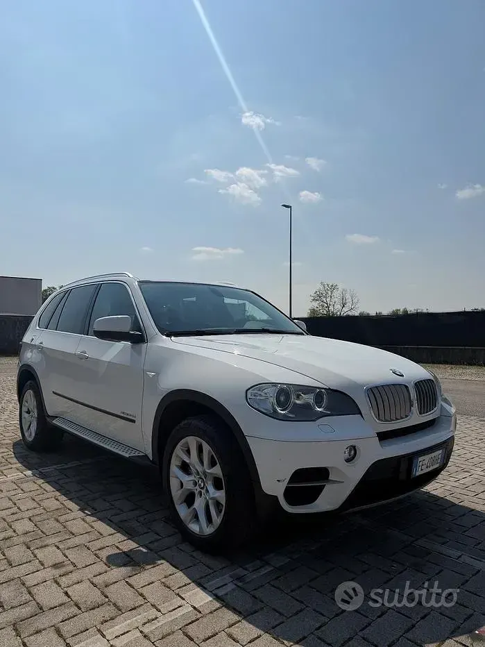Usata BMW X5 245 CV (180 kW) 2013 Bianco SUV