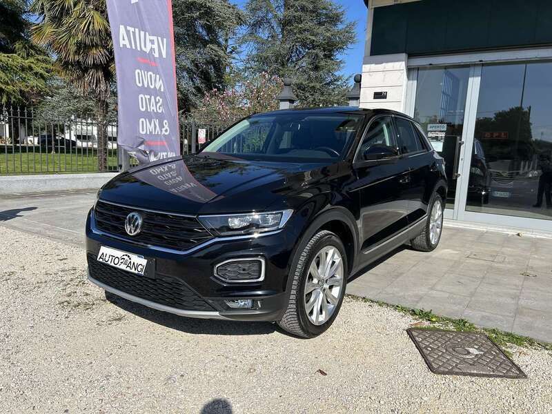 Usata VW T-Roc Advance 150 CV (110 kW) 2019 Nero SUV