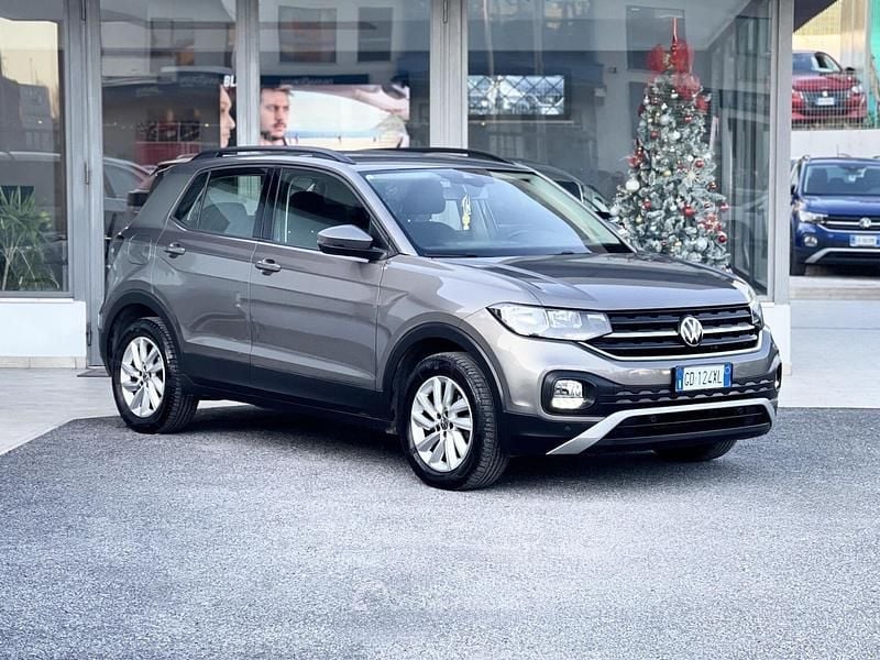 Grigio Usata 2021 VW T-Cross SUV | 17.400 € (Buon prezzo) - Immagine 1/4
