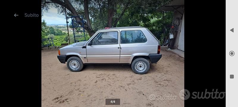 Usata Fiat Panda 1992 Grigio Utilitaria