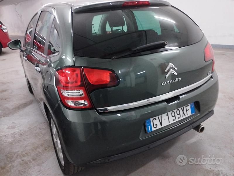 Usata Citroën C3 Exclusive 68 CV (50 kW) 2011 Verde Utilitaria