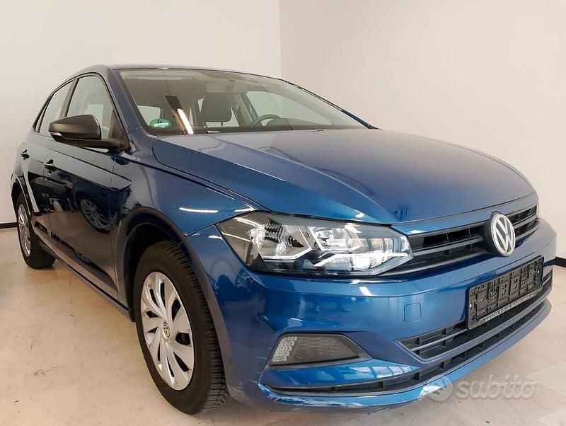 Usata VW Polo Comfortline 80 CV (58 kW) 2019 Blu Berlina