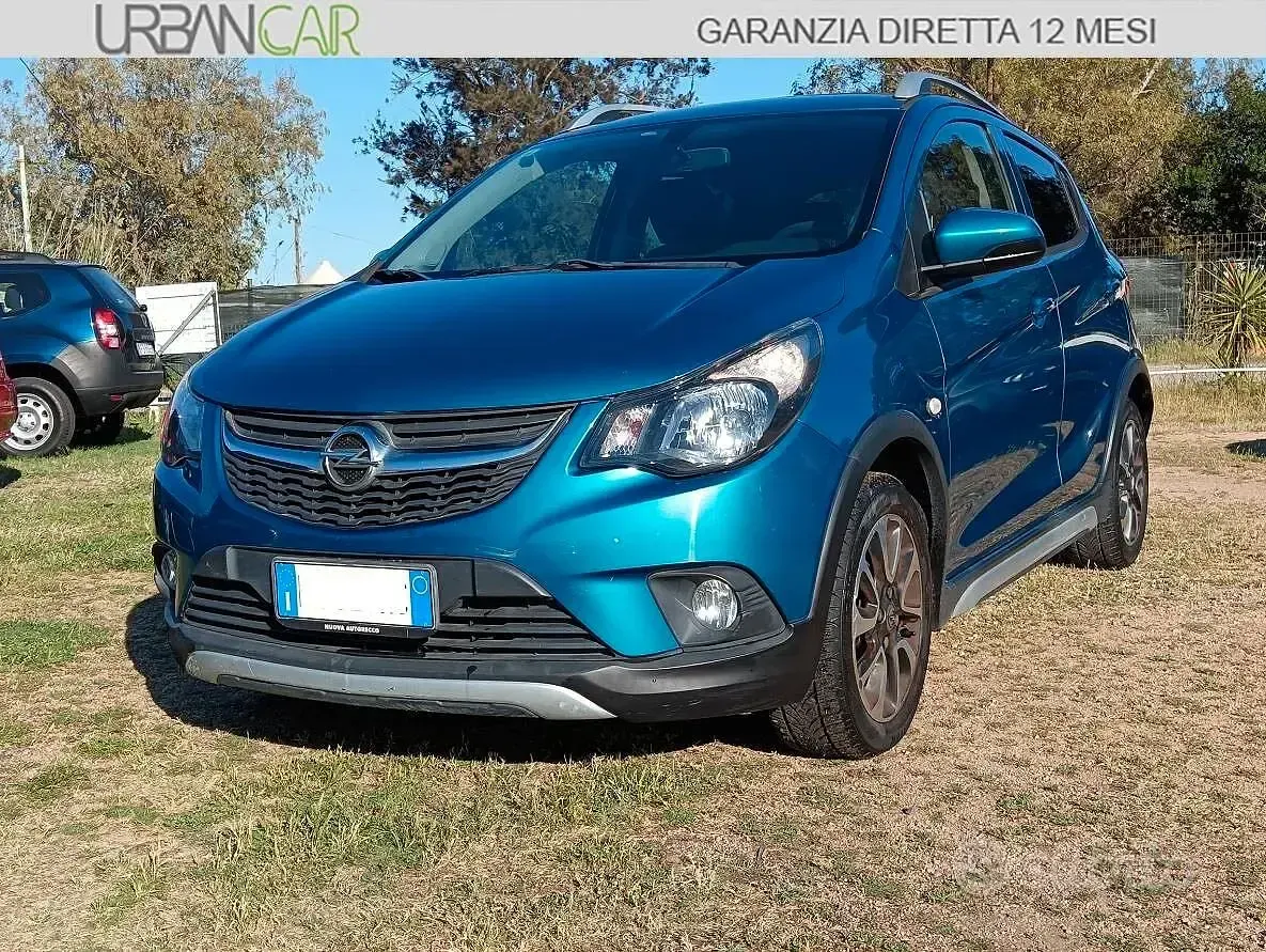 Gebraucht Opel Karl Rocks 73 PS (53 kW) 2018 Blau Kleinwagen
