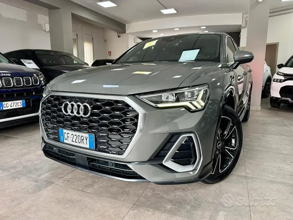Usata Audi Q3 S-Line 150 CV (110 kW) 2021 Grigio SUV