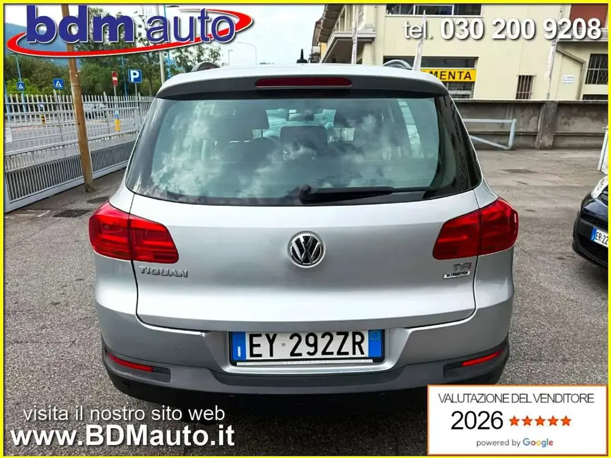 Usata VW Tiguan 122 CV (89 kW) 2015 Argento SUV
