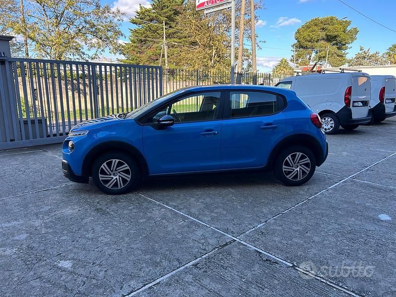 Usata Citroën C3 Feel 102 CV (75 kW) 2020 Blu Utilitaria