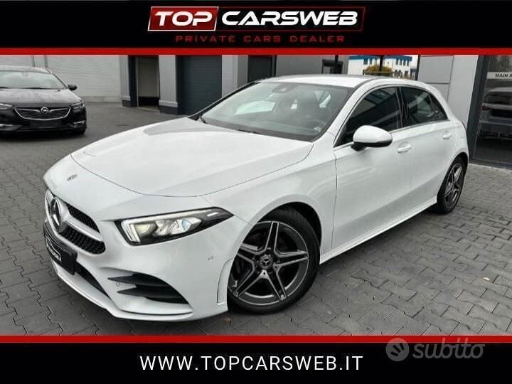 Usata Mercedes A200 Premium 163 CV (119 kW) 2020 Bianco Berlina