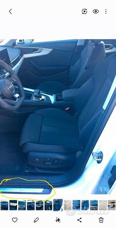 Usata Audi A4 Allroad 190 CV (139 kW) 2020 Bianco Station wagon
