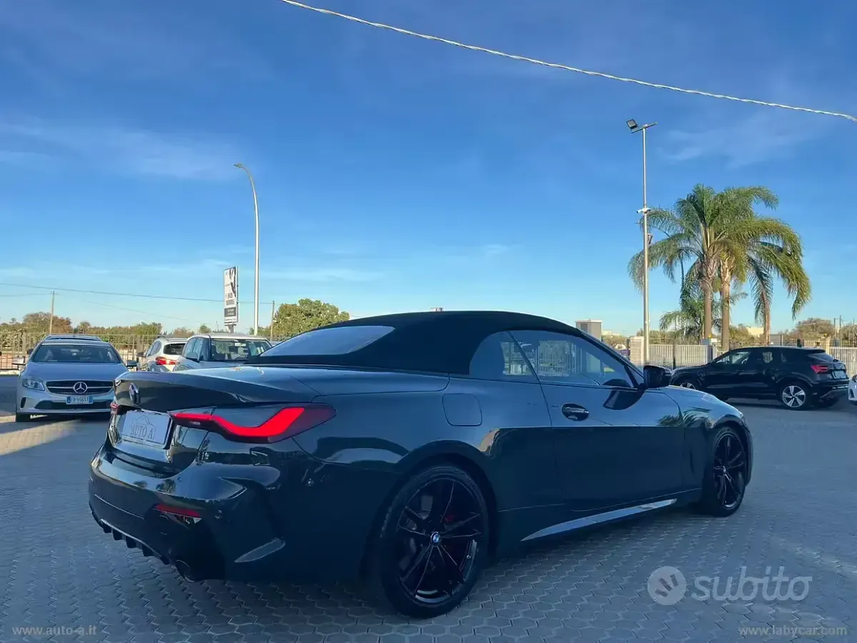Usata BMW 420 Cabriolet M Sport 190 CV (139 kW) 2023 Grigio Cabrio