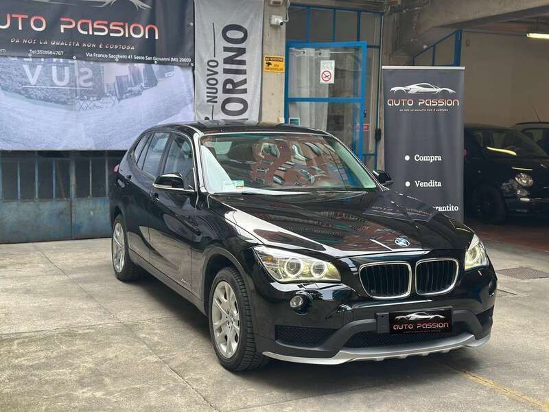 Usata BMW X1 143 CV (105 kW) 2014 Nero SUV