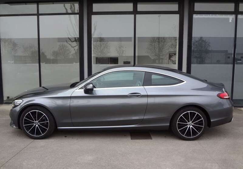 Usata Mercedes C220 194 CV (142 kW) 2018 Grigio Coupé