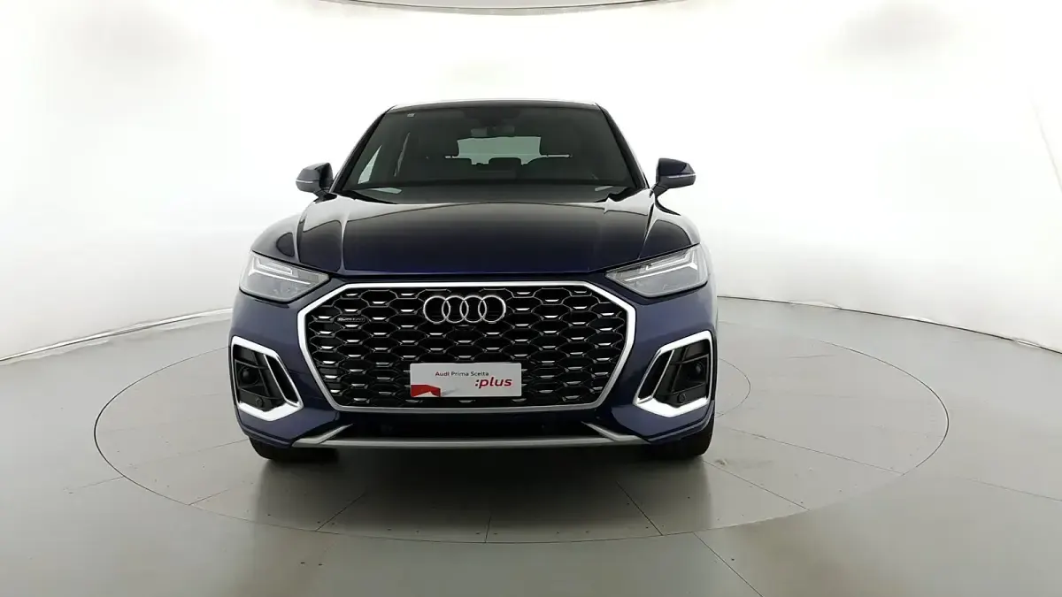 Usata Audi Q5 Sportback S-line plus 286 CV (210 kW) 2022 Blu navarra metallizzato SUV