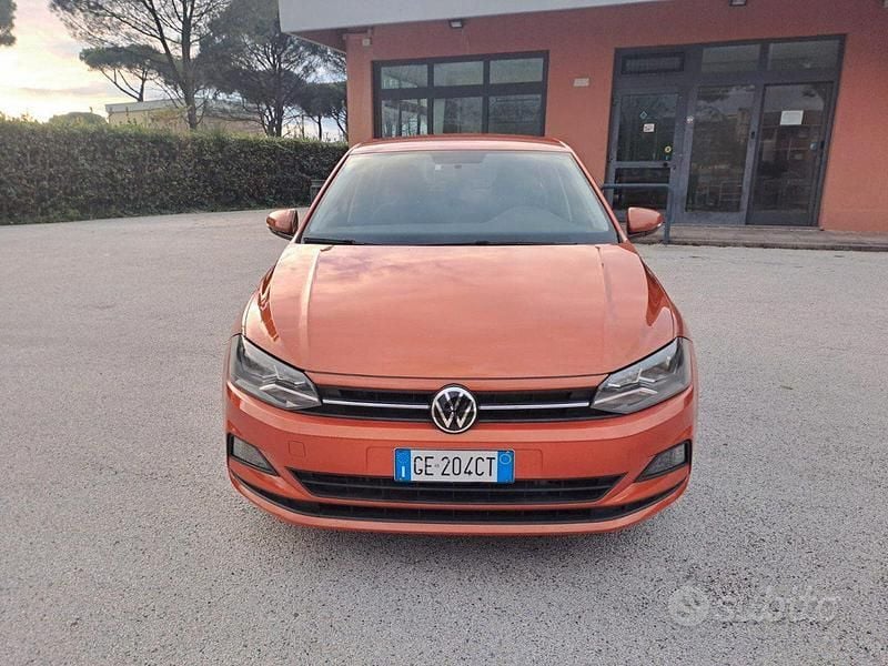 Usata VW Polo Comfortline 95 CV (69 kW) 2021 Giallo Utilitaria