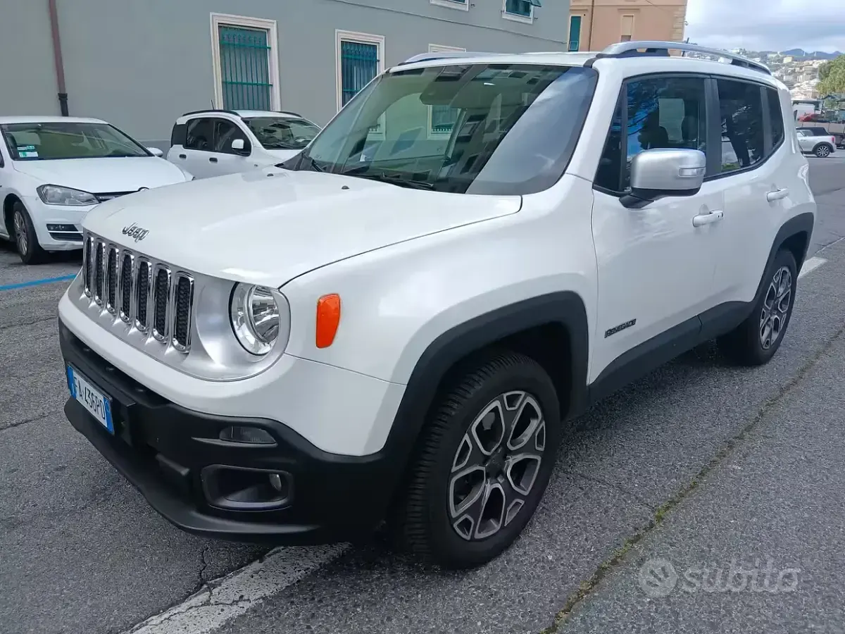 Usata Jeep Renegade Limited 140 CV (102 kW) 2015 Bianco SUV