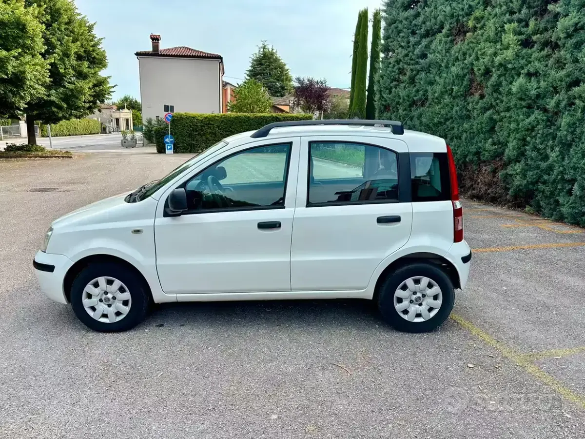 Usata Fiat Panda 75 CV (55 kW) 2010 Bianco Utilitaria