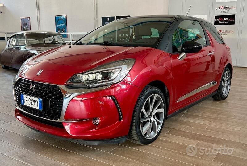 Rosso Usata 2018 DS Automobiles DS3 Performance Coupé | 11.990 € (Buon prezzo) - Immagine 1/2