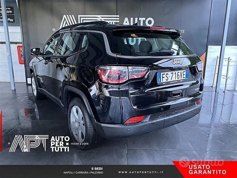 Usata Jeep Compass Longitude 120 CV (88 kW) 2018 Nero SUV