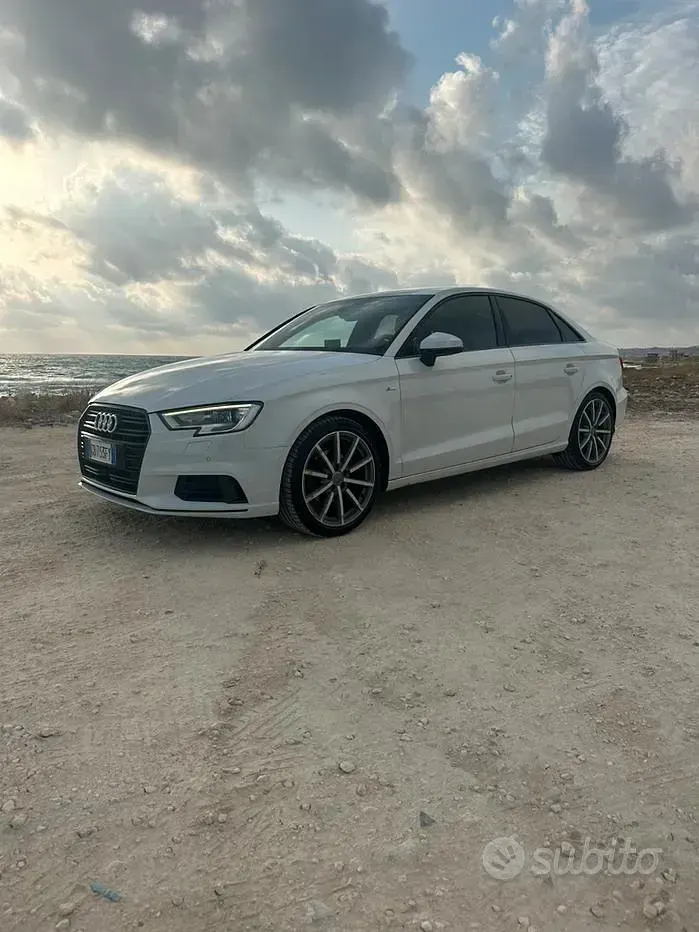 Usata Audi A3 Sport 150 CV (110 kW) 2020 Bianco Berlina