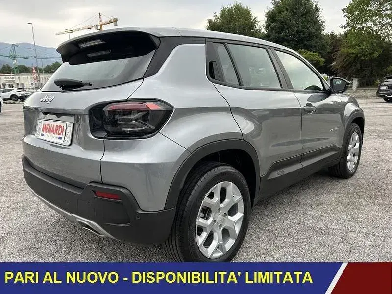 Usata Jeep Avenger Altitude 101 CV (74 kW) 2025 Grigio SUV