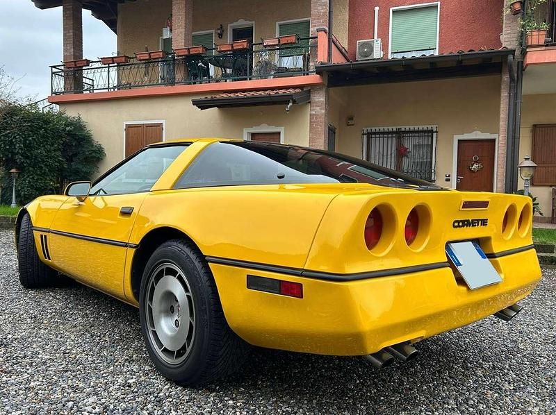Usata Corvette C4 281 CV (206 kW) 1984 Giallo Cabrio