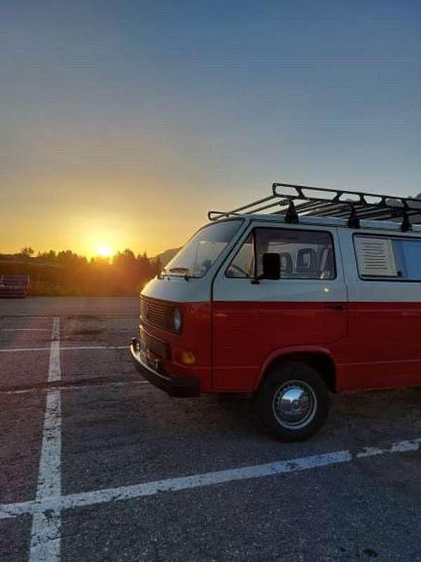 Usata VW T3 69 CV (50 kW) 1985 Rosso Furgone