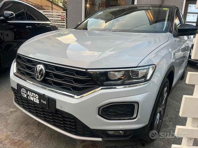 Usata VW T-Roc Advance 150 CV (110 kW) 2019 Bianco SUV