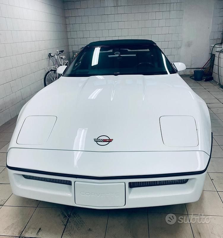 Usata Corvette C4 250 CV (183 kW) 1989 Bianco Cabrio