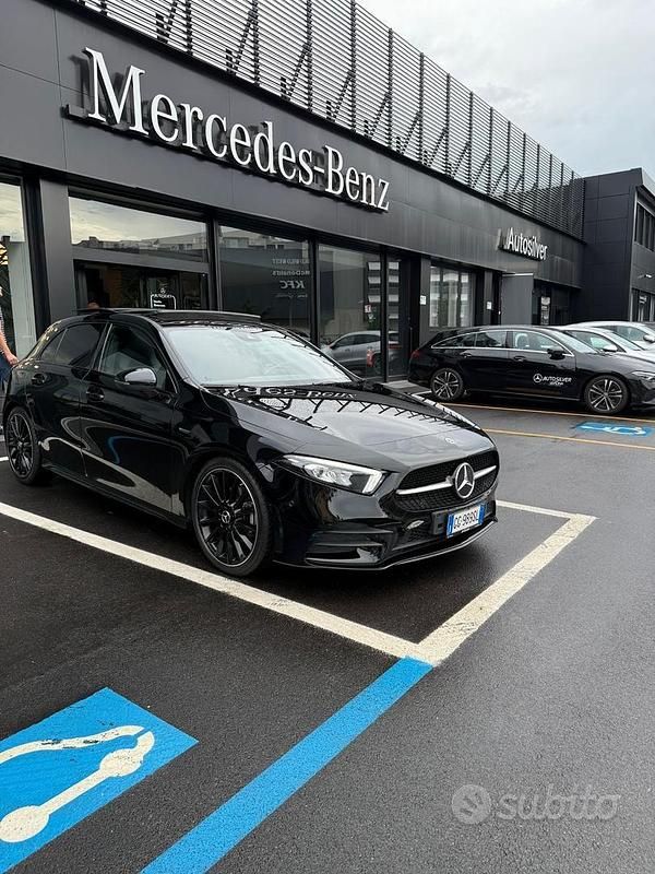 Usata Mercedes A200 Edition 1 150 CV (110 kW) 2022 Nero Berlina