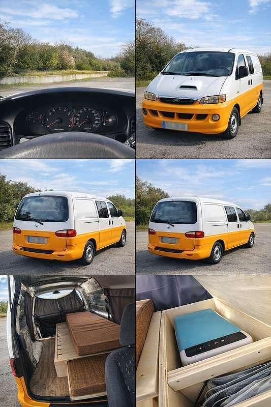Käytetty Hyundai H-1 101 HP (74 kW) 2002 Tila-auto