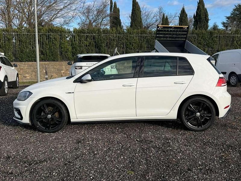 Usata VW Golf VII Sportline 116 CV (85 kW) 2018 Bianco Berlina