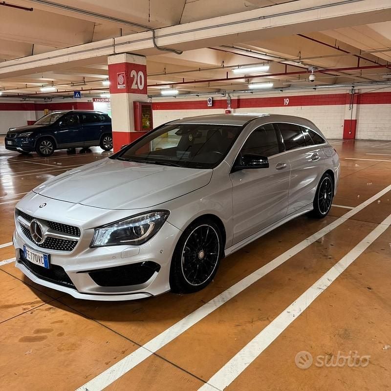Usata Mercedes CLA220 Shooting Brake 177 CV (130 kW) 2016 Grigio Station wagon
