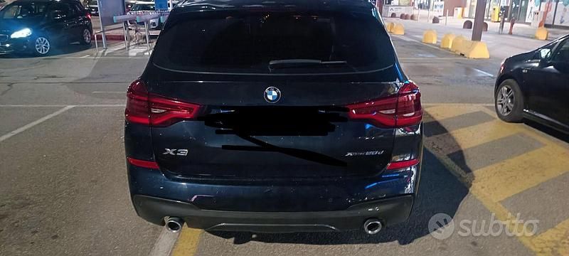 Usata BMW X3 M Sport 190 CV (139 kW) 2020 Nero SUV