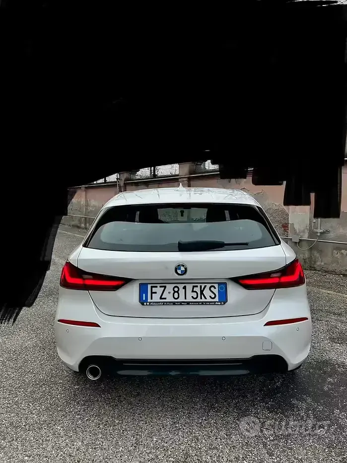 Usata BMW 116 116 CV (85 kW) 2019 Bianco Utilitaria