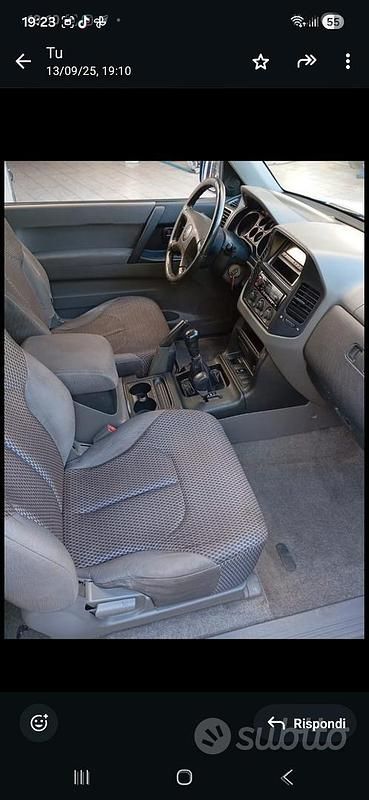 Usata Mitsubishi Pajero 116 CV (85 kW) 2000 Grigio SUV