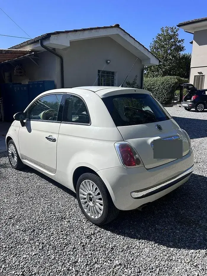 Usata Fiat 500 Pop 69 CV (50 kW) 2010 Bianco Berlina